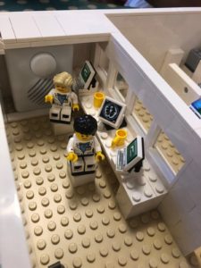 A view of the Lego MRI scanner