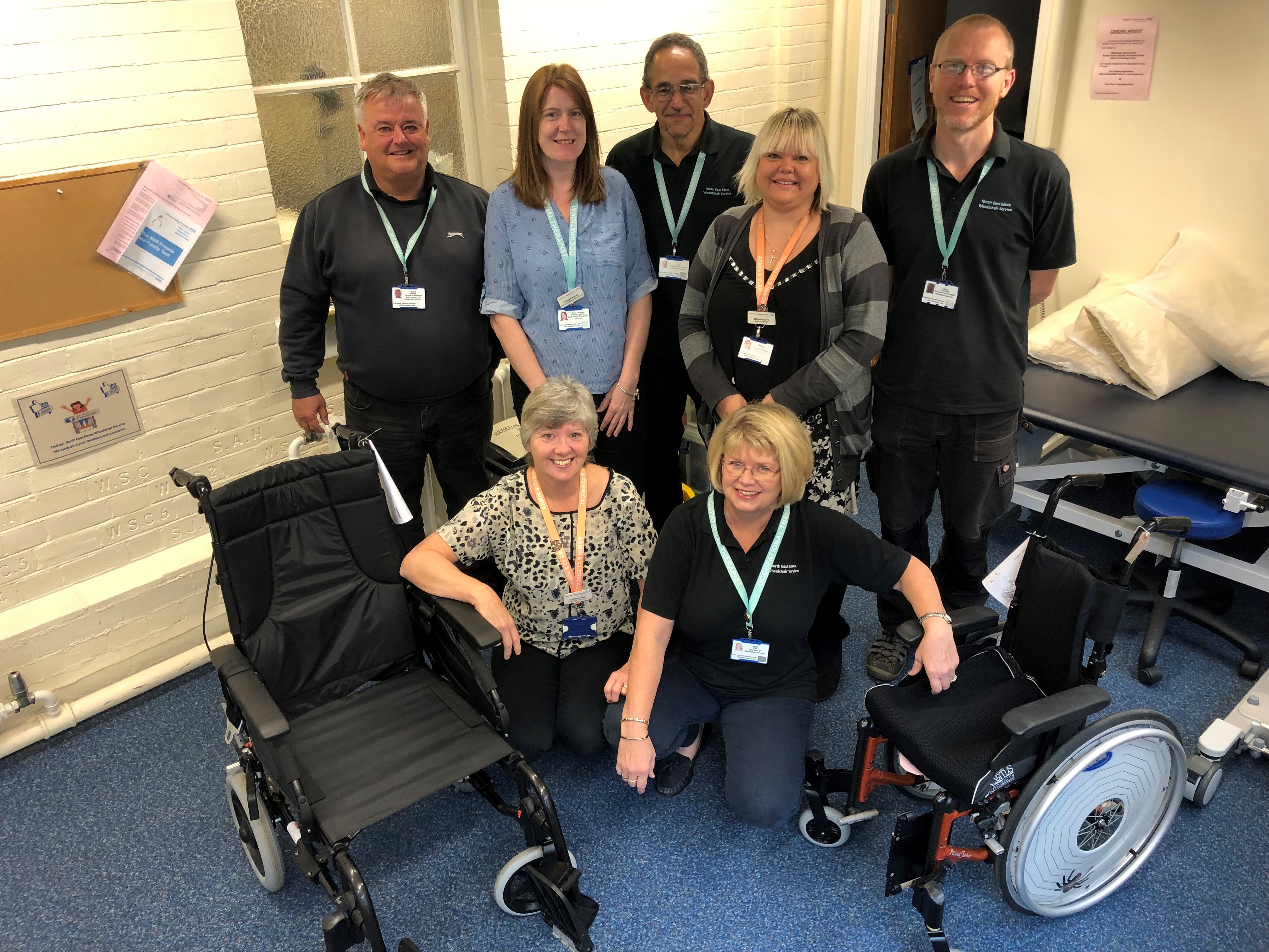 Wheelchair services team