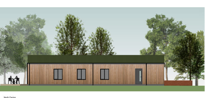 Wellbeing Centre outside artist impression