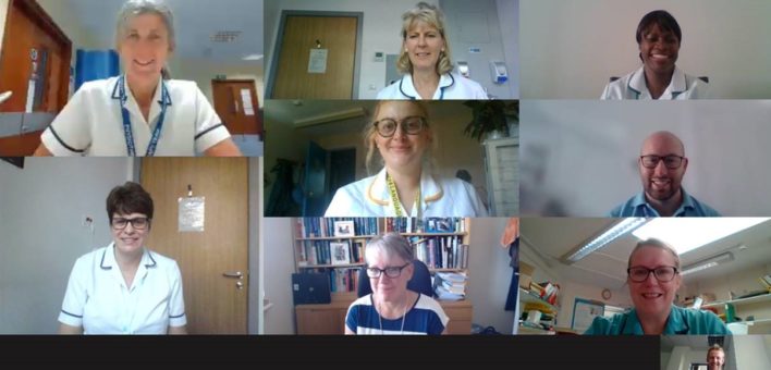 Collage of the members of the AHP rehab pathway group