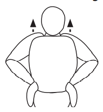 diagram of two-shoulder shrug