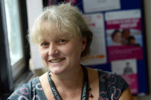 A head and shoulders photograph of Consultant breast surgeon Caroline Mortimer 