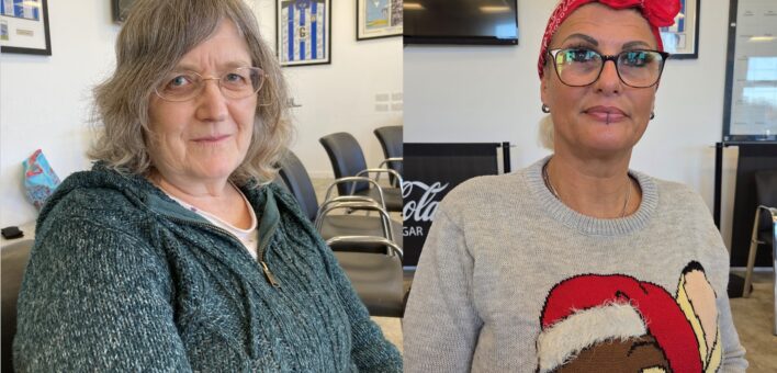 Sonja (left) and Ruth